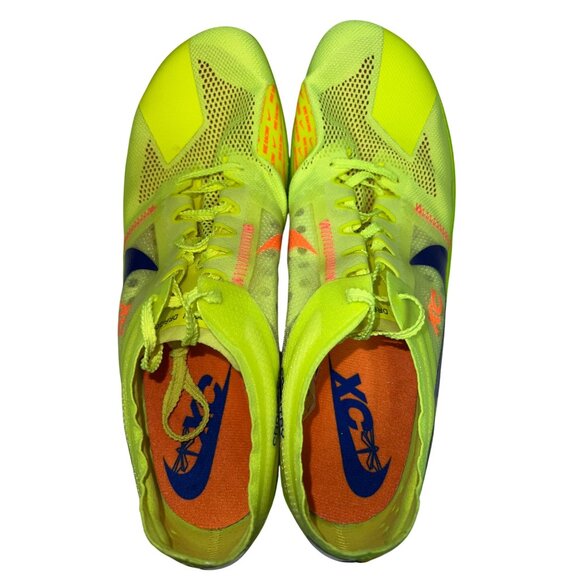 Nike Dragonfly XC Spikes Men's Cross Country Volt Yellow DX7992-701 Size 10 NEW - Picture 7 of 9